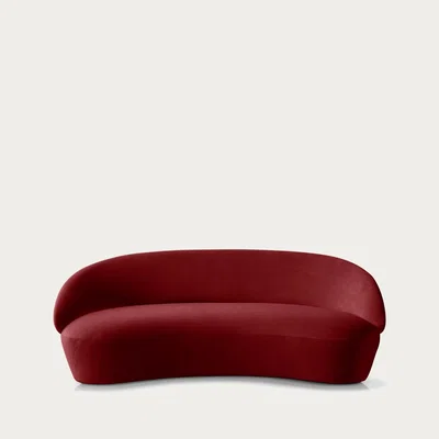 Bombinate.com Bordo Naïve Sofa Velvet Textum Avelina - 3 Seater