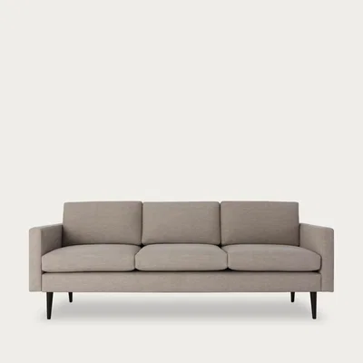 Bombinate.com Pumice Model 01 Linen 3 Seater Sofa