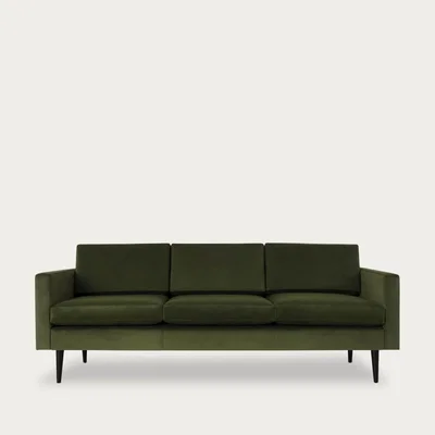 Bombinate.com Vine Model 01 Velvet 3 Seater Sofa