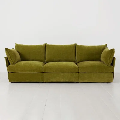 Cuckooland Swyft Sofa in a Box Model 06 Modular Royal Velvet 3 Seater Sofa -