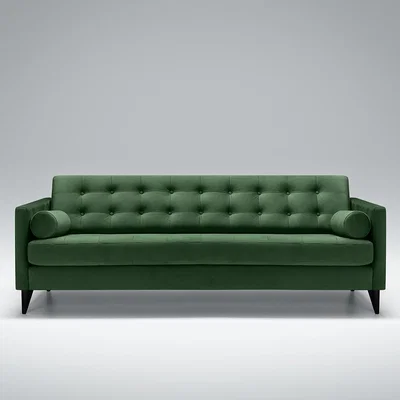 Cuckooland Lovi Furniture Powder 3 Seater Velvet Sofa