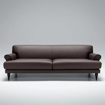Cuckooland Lovi Furniture Ginger 3 Seater Leather Sofa