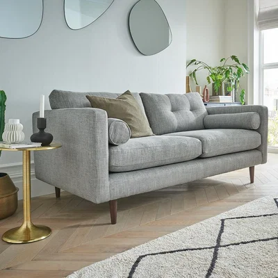 Cuckooland Cirrus 3 Seater Sofa - Velvet Green
