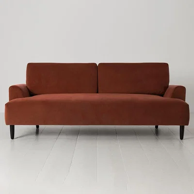 Cuckooland Swyft Sofa in a Box Model 05 Velvet 3 Seater Sofa -