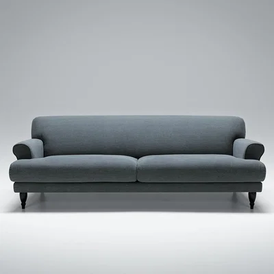 Cuckooland Lovi Furniture Ginger Natural Cotton 3 Seater Sofa