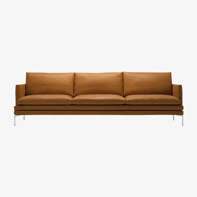 The Conran Shop William Sofa Leather 3-Seater