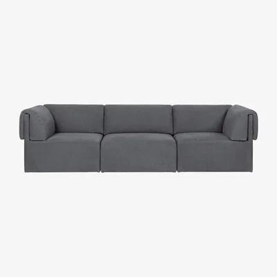 The Conran Shop Wonder 3-Seater Sofa in Dark Grey