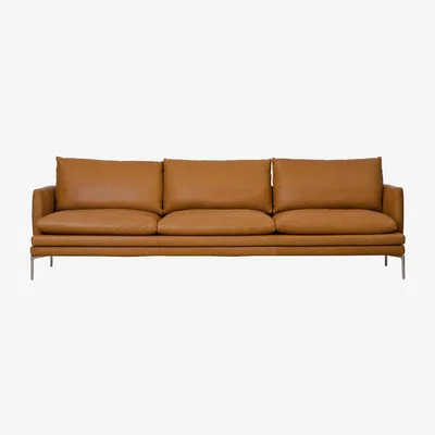 The Conran Shop William Sofa Pelle Naturale Extra Leathers 3-Seater