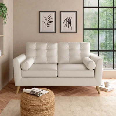 Dunelm Lewes Luxury Velvet 3 Seater Sofa Luxury Velvet Natural