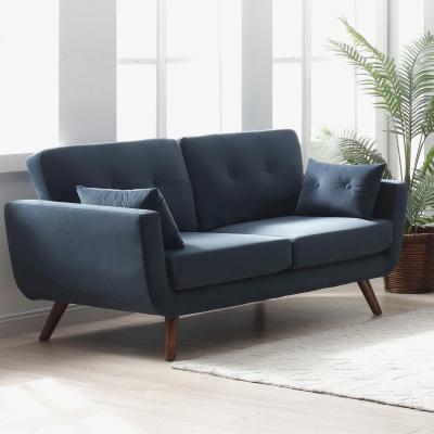 Dunelm Bobby 2 Seater Sofa Ink Ink (Blue)