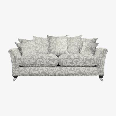 Furniture Village Parker Knoll - Devonshire Grand Pillow Back Fabric Sofa - Pattern