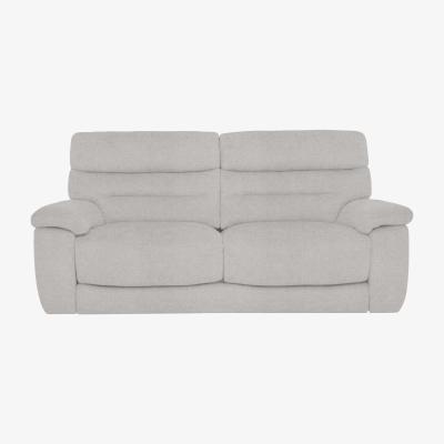 Furniture Village Comfort Story - Nimbus 3 Seater Fabric Sofa - R23 Silver Grey