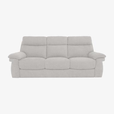 Furniture Village Comfort Story - Serene 3 Seater Fabric Sofa - R23 Silver Grey