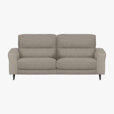 Furniture Village Axel 3 Seater HW Leather Power Recliner Sofa - Feather