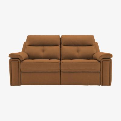 Furniture Village G Plan - Hannington 3 Seater Leather Manual Recliner Sofa
