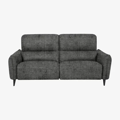 Furniture Village Domicil - Maddox 3 Seater Fabric Sofa - Gunmetal