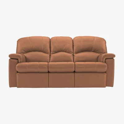 Furniture Village G Plan - Chloe 3 Seater Leather Sofa - Texas Tan