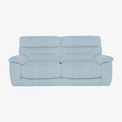 Furniture Village Comfort Story - Nimbus 3 Seater Fabric Sofa - Baby Blue