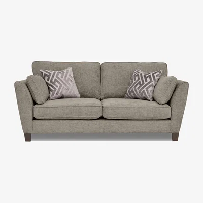 Furniture Village Tabitha 3 Seater Sofa - Stone