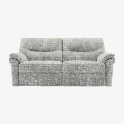 Furniture Village G Plan - Seattle 3 Seater Fabric Power Recliner Sofa