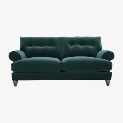 Furniture Village The Lounge Co. - Bronwyn 3 Seater Fabric Classic Back Sofa