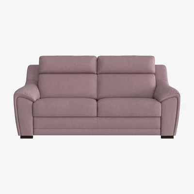 Furniture Village Nicoletti - Tosca 3 Seater Fabric Sofa - Pink