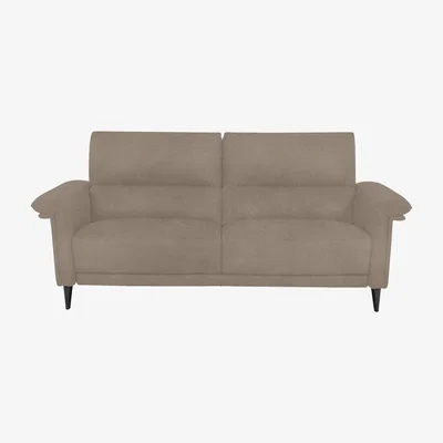 Furniture Village Domicil - Huxley 3 Seater Fabric Sofa - Light Khaki