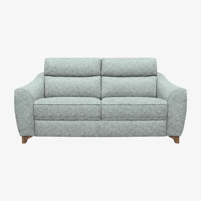 Furniture Village G Plan - Lucca 3 Seater Fabric Sofa - No Recliner - Remco Light Grey
