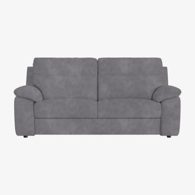 Furniture Village Nicoletti Italia - Pepino 3 Seater Fabric Sofa - Selma Topo