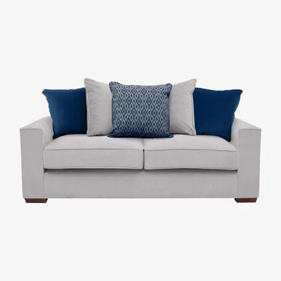 Furniture Village Cory 3 Seater Fabric Scatter Back Sofa