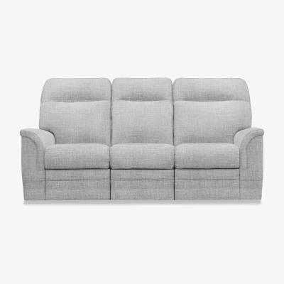 Furniture Village Parker Knoll - Hudson 23 Fabric 3 Seater Power Recliner Sofa - Latitude Duck Egg