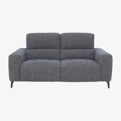Furniture Village New York 3 Seater Fabric Sofa - Gun Metal