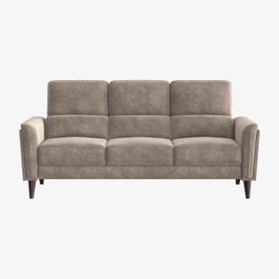 Furniture Village Compact Collection Klein 3 Seater Fabric Sofa - Mink