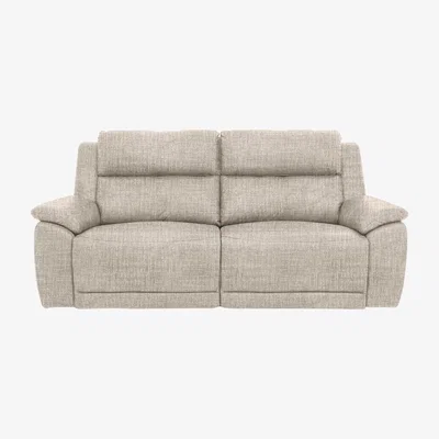 Furniture Village Utah 3 Seater Fabric Power Recliner Sofa