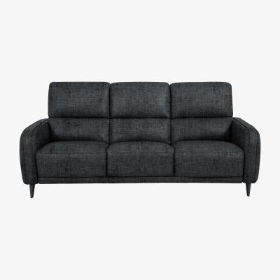 Furniture Village Domicil - Logan 3 Seater Fabric Sofa - R460 Charcoal