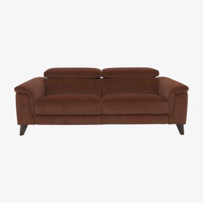 Furniture Village Wade 3 Seater Fabric Sofa - R06 Caramel