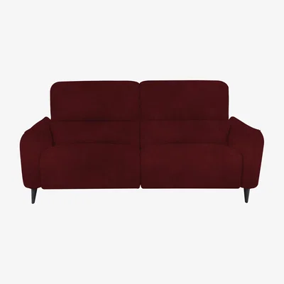 Furniture Village Domicil - Maddox 3 Seater Fabric Sofa - Burgundy