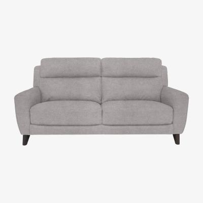 Furniture Village Comfort Story - Zen 3 Seater Fabric Sofa - Pewter