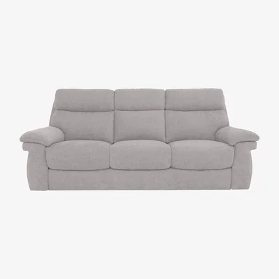 Furniture Village Comfort Story - Serene 3 Seater Fabric Sofa - Pewter