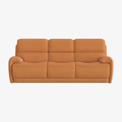 Furniture Village Link 3 Seater Leather Sofa