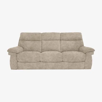 Furniture Village Comfort Story - Serene 3 Seater Fabric Sofa - Cream
