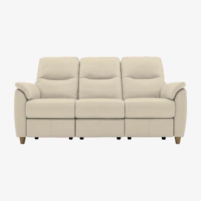 Furniture Village G Plan - Spencer 3 Seater Leather Power Recliner Sofa
