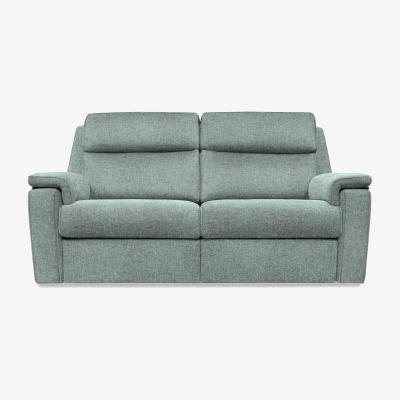 Furniture Village G Plan - Thornbury 3 Seater Fabric Sofa - No Recliner - Dapple Kingfisher