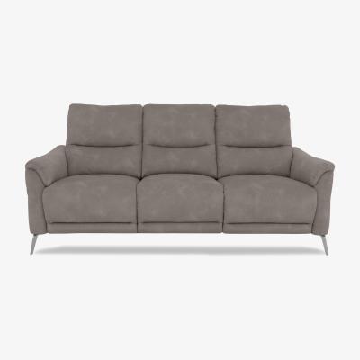 Furniture Village Daytona 3 Seater Fabric Sofa - Dexter Mocha
