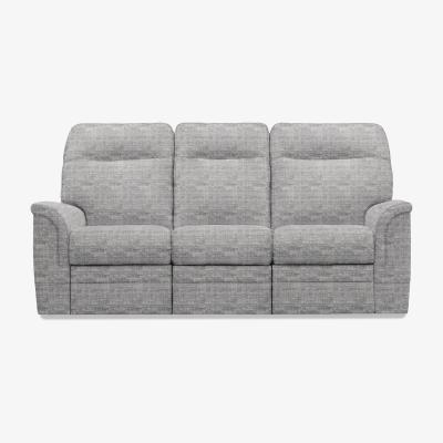 Furniture Village Parker Knoll - Hudson 23 Fabric 3 Seater Power Recliner Sofa - Dash Stone