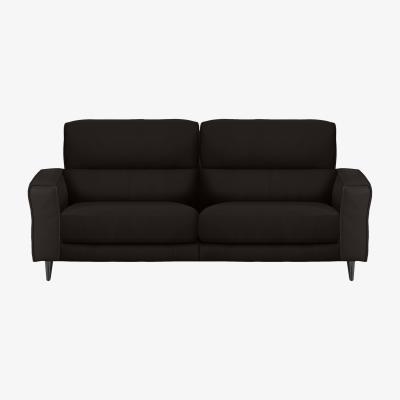 Furniture Village Axel 3 Seater BV Leather Power Recliner Sofa - Dark Chocolate