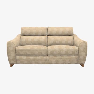 Furniture Village G Plan - Lucca 3 Seater Fabric Sofa - No Recliner - Faro Sand