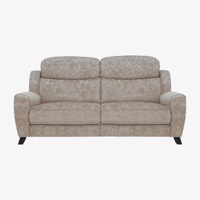 Furniture Village Comfort Story - Title 3 Seater Fabric Recliner Sofa with Power Headrests