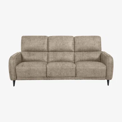 Furniture Village Domicil - Logan 3 Seater Fabric Sofa - Sand