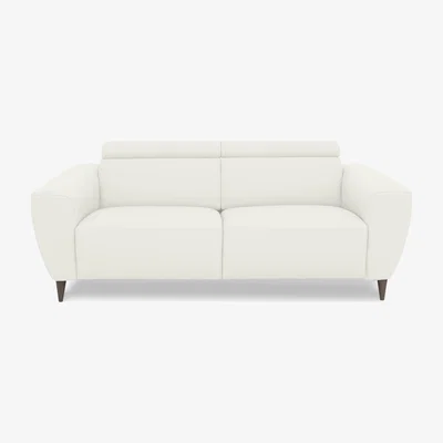 Furniture Village Nicoletti Italia - Milano 2.5 Seater Leather Power Recliner Sofa